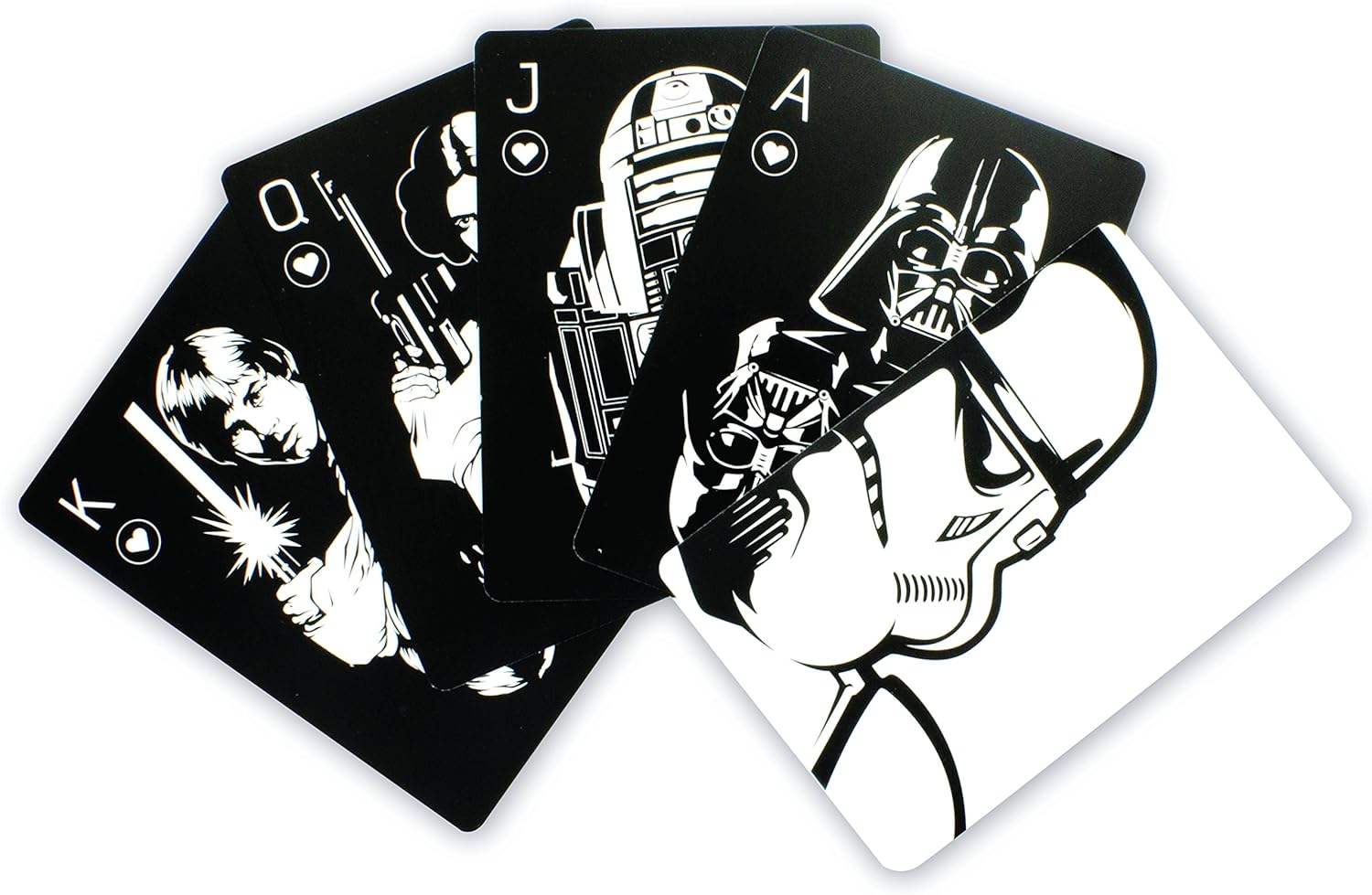 Cartes à jouer Star Wars avec boîte Stormtrooper