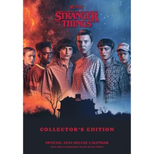 Calendrier Stranger Things 2024 édition spéciale avec visuels détachables à encadrer