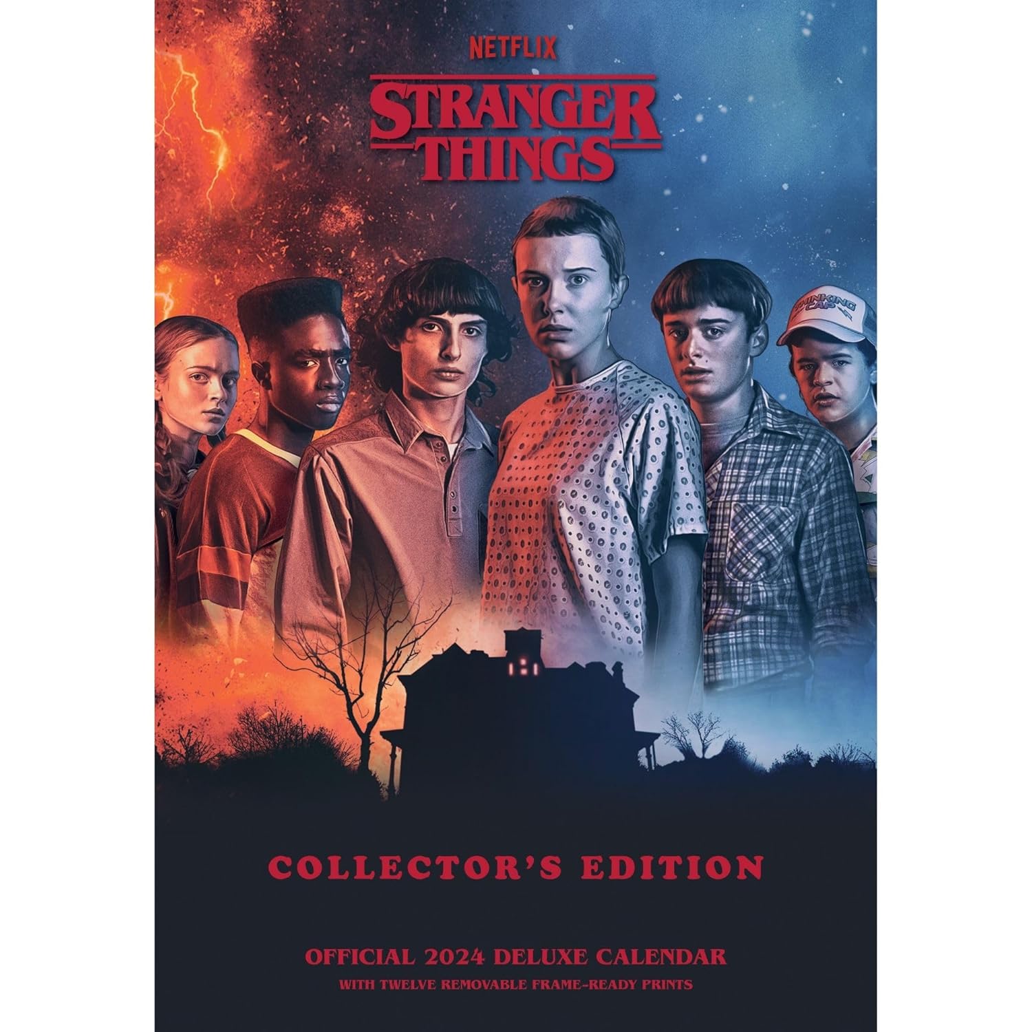 Calendrier Stranger Things 2024 édition spéciale avec visuels détachables à encadrer