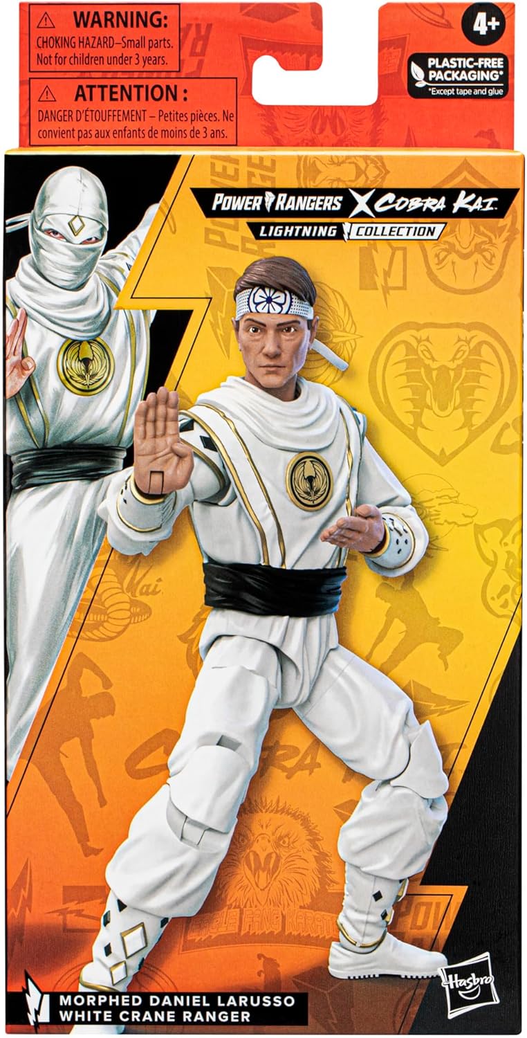 Figurine 15 cm Daniel LaRusso White Crane Ranger, Power Rangers x Cobra Kai – Image 5