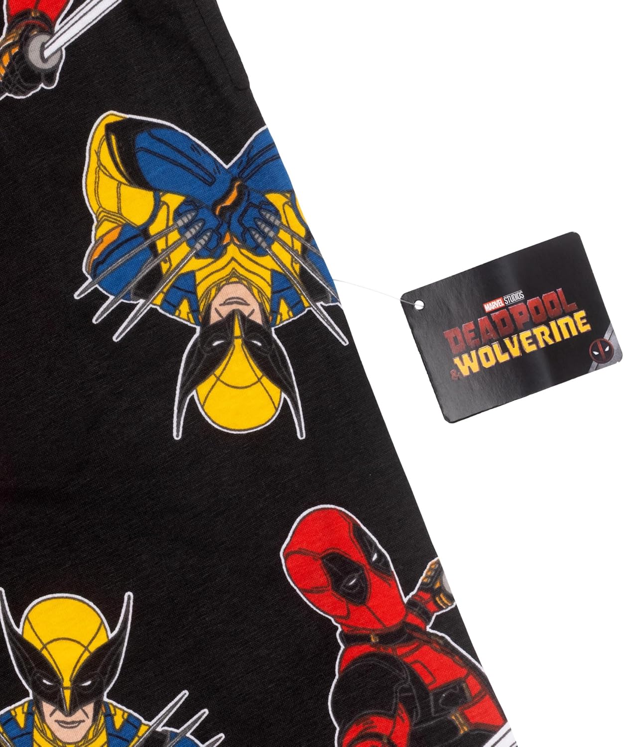 Pantalon de pyjama homme Marvel Deadpool & Wolverine en 100 % coton noir – Image 3