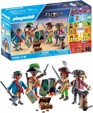 Playmobil MyFigures Pirates 71533, équipage à personnaliser dès 5 ans