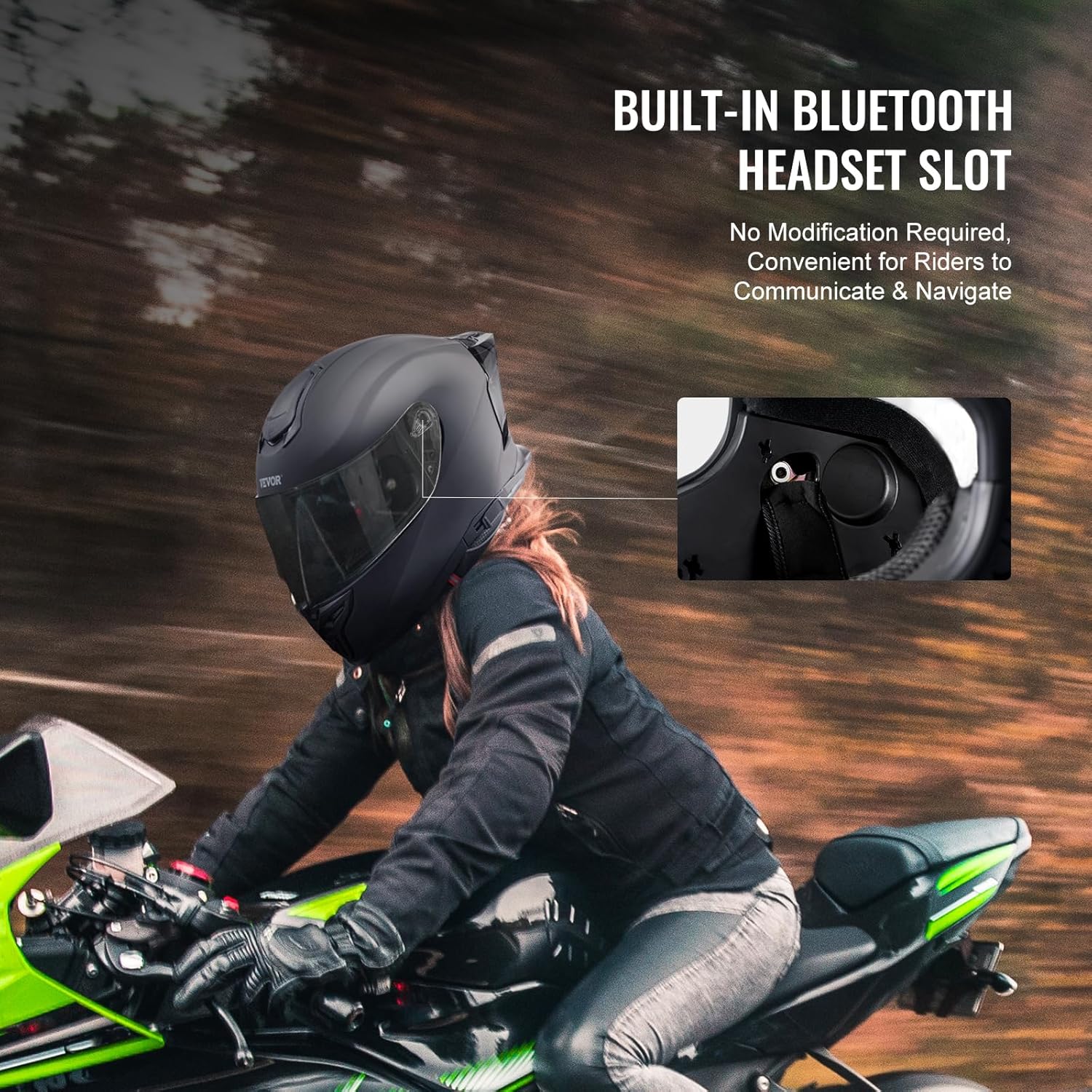 Casque moto intégral Deadpool avec emplacement Bluetooth et lentille interchangeable – Image 6