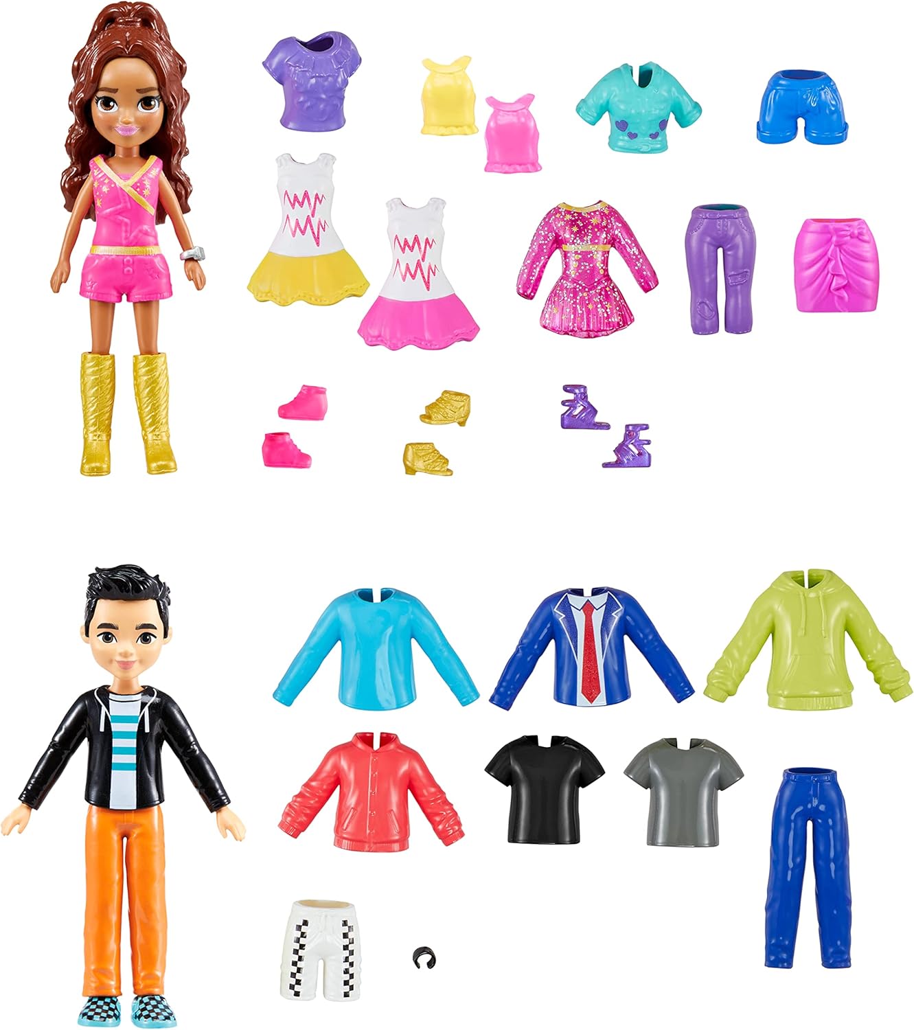 Polly Pocket Stranger Things coffret Sparkle Cove, mini-figurines 8 cm et plus de 45 pièces – Image 5