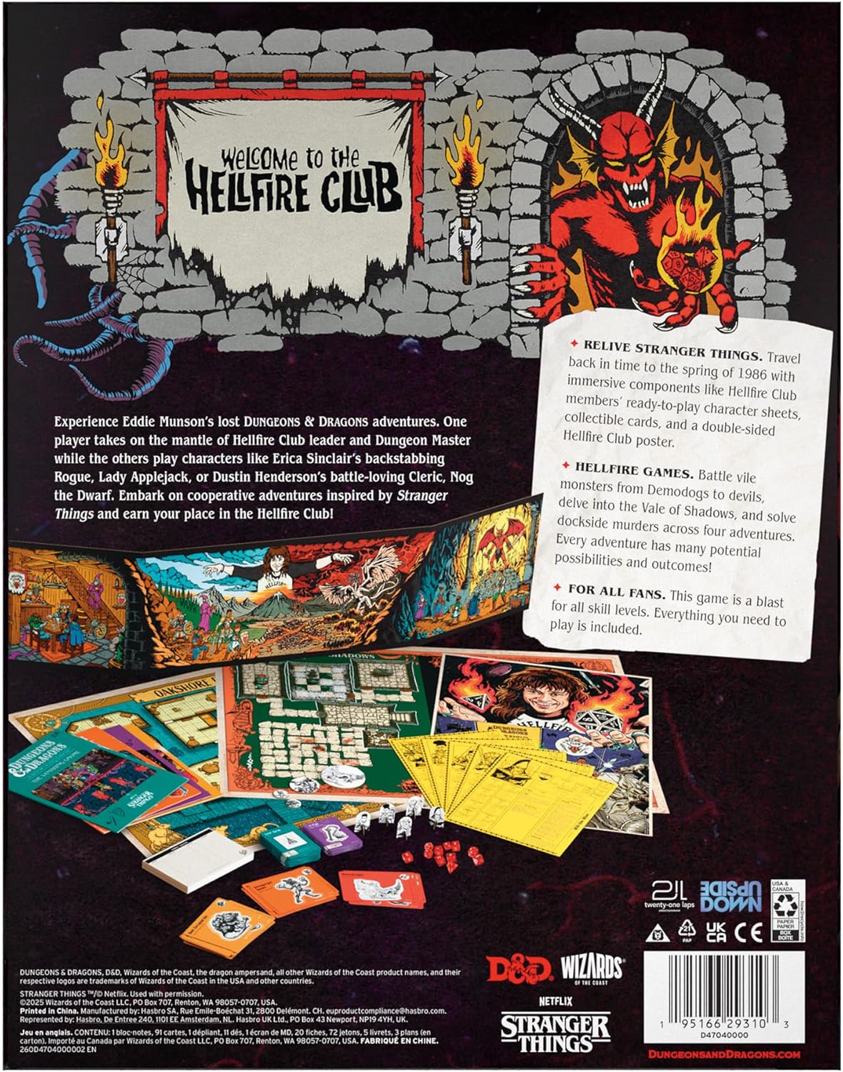 Dungeons & Dragons Stranger Things : jeu d’aventure Welcome to The Hellfire Club – Image 7