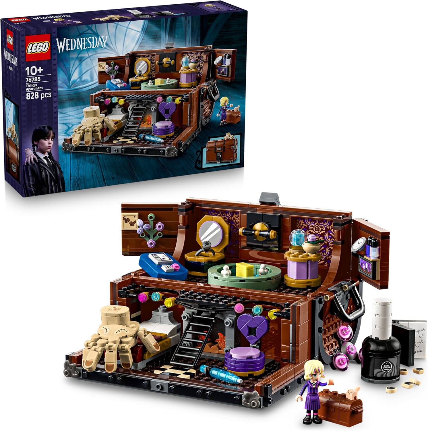 LEGO Mercredi 76785 : l’appartement de La Chose avec Enid