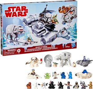 Calendrier de l’avent Star Wars avec 24 surprises dès 4 ans