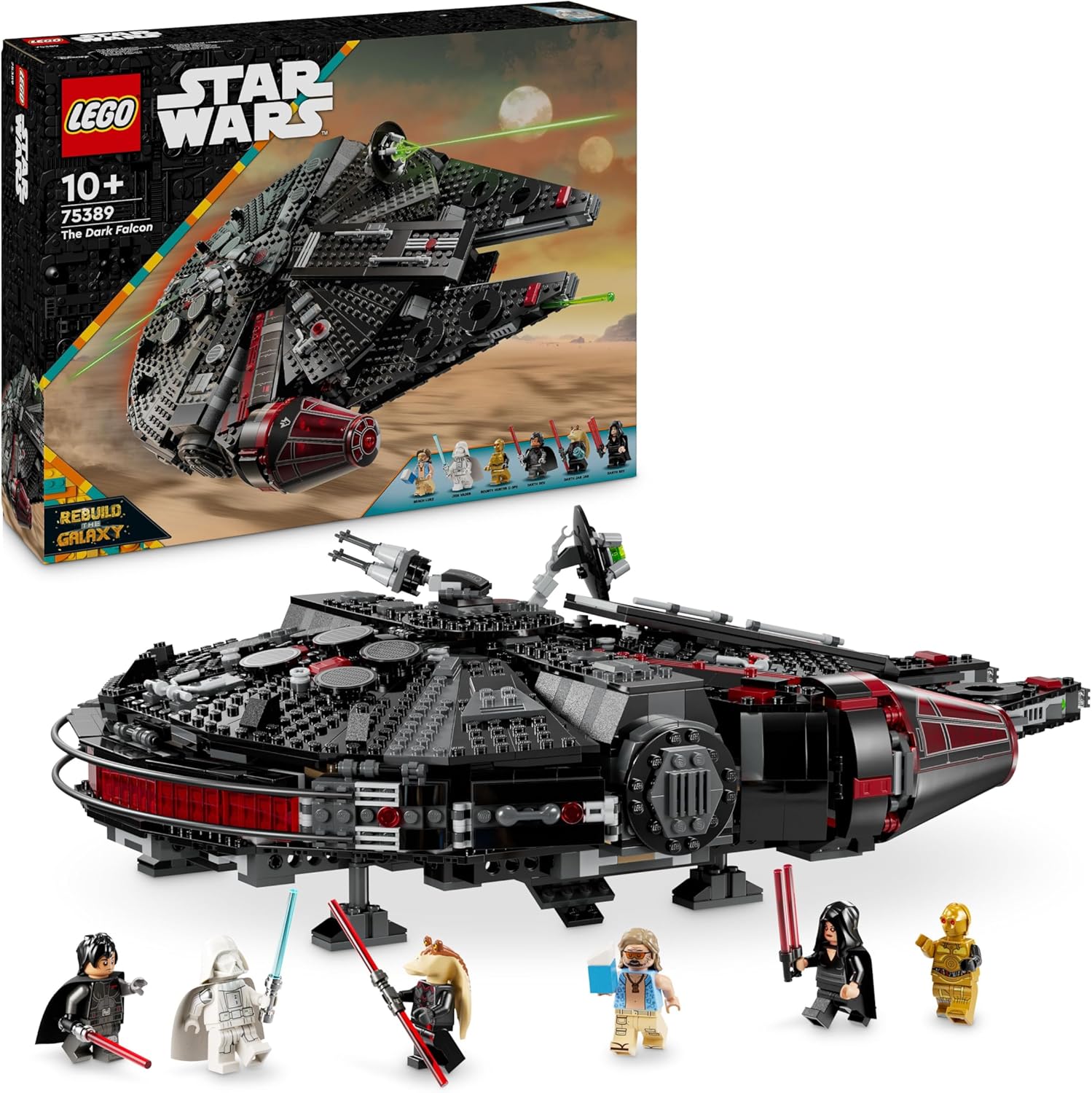 LEGO Star Wars Faucon Noir 75389 avec C-3PO et 6 minifigurines