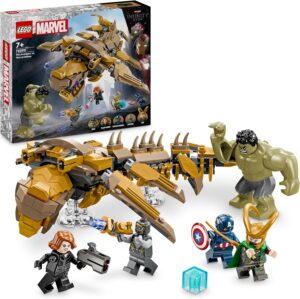 LEGO Marvel 76290 Hulk et Avengers contre le Léviathan