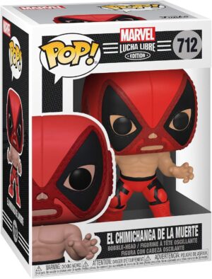 Funko Deadpool Marvel Luchadores en vinyle 9.5 cm