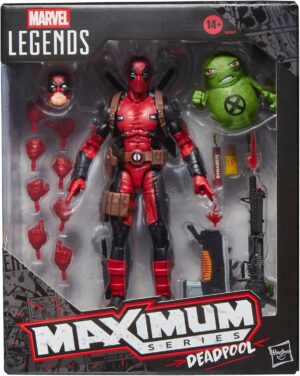 Figurine Marvel Deadpool avec Doop, Maximum Series 15 cm