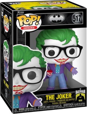 Figurine Funko Pop! Joker with Teeth Batman 1989 en vinyle 9,5 cm