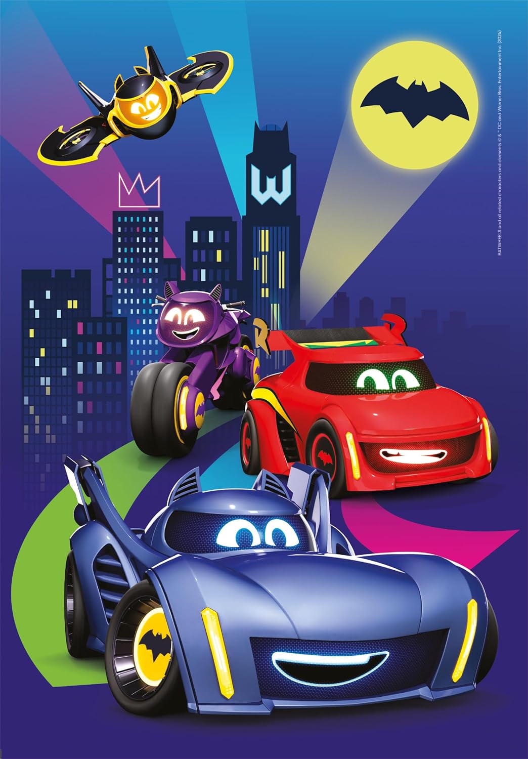 Puzzle Batman Batwheels 60 pièces – Image 2