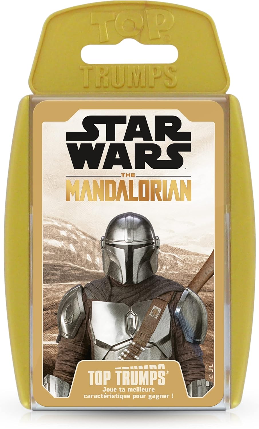 Top Trumps Star Wars The Mandalorian, jeu de cartes de bataille 2 à 6 joueurs