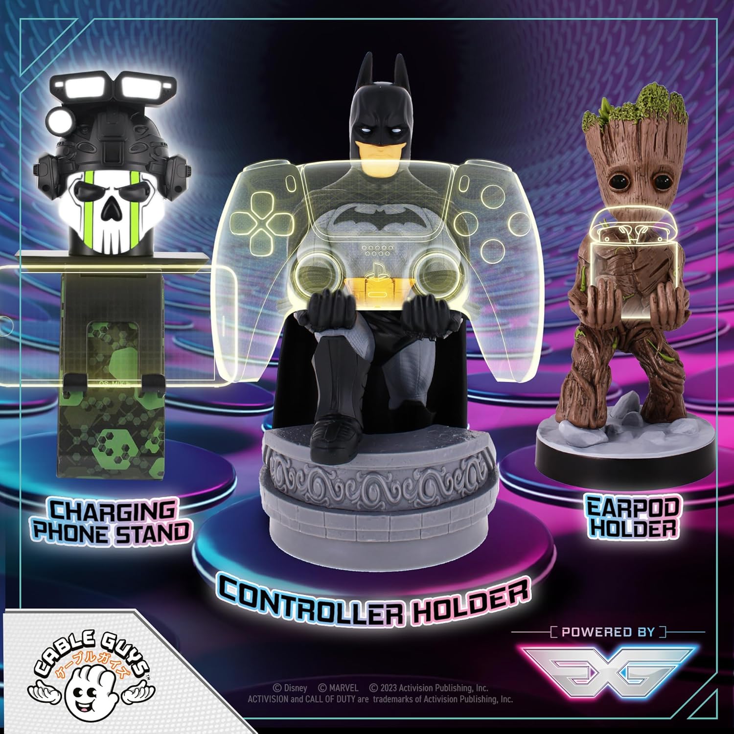 Support Batman Cable Guys pour manette et téléphone – Image 7