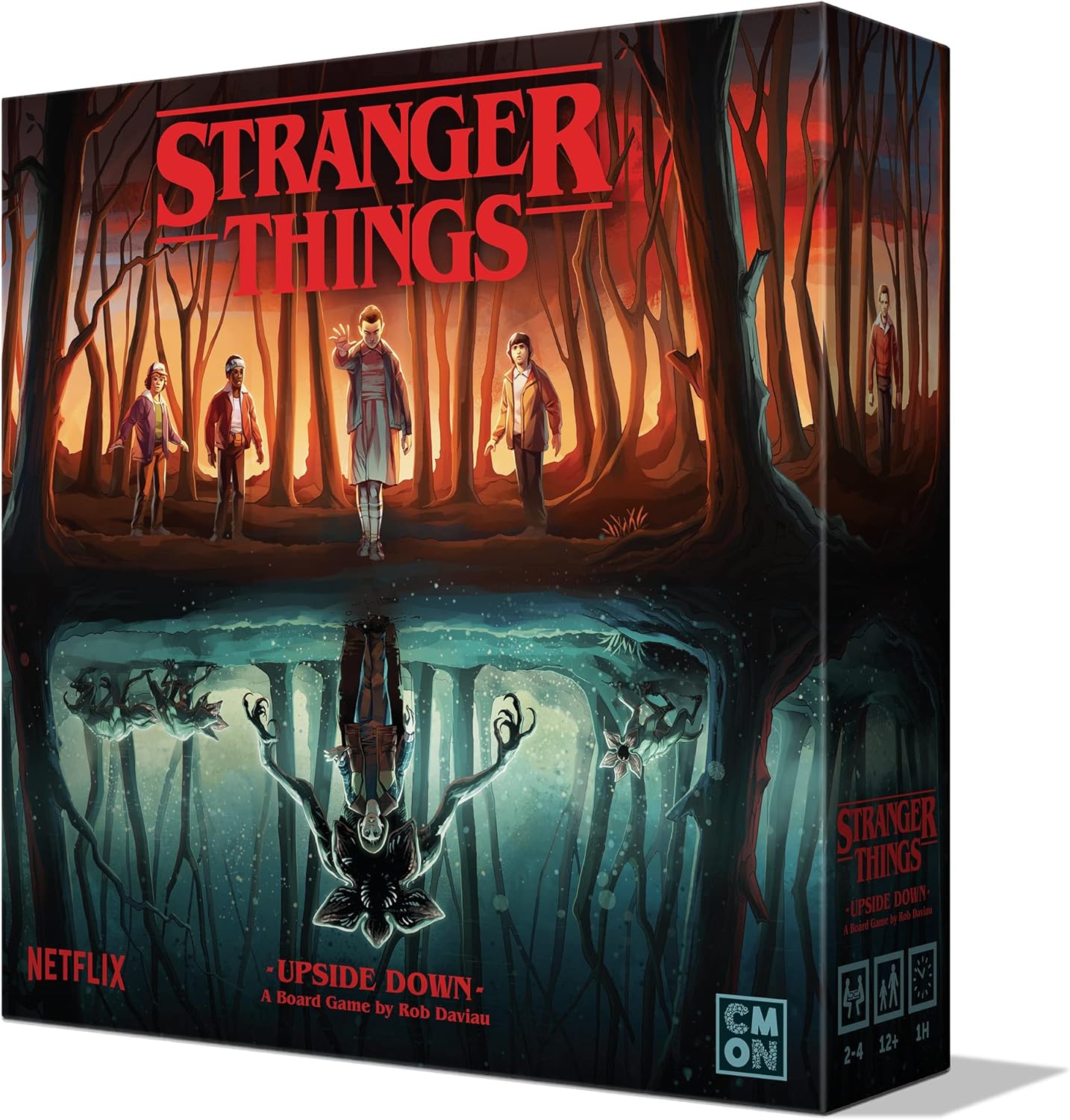 Jeu de société Stranger Things Upside Down avec 11 figurines détaillées – Image 7