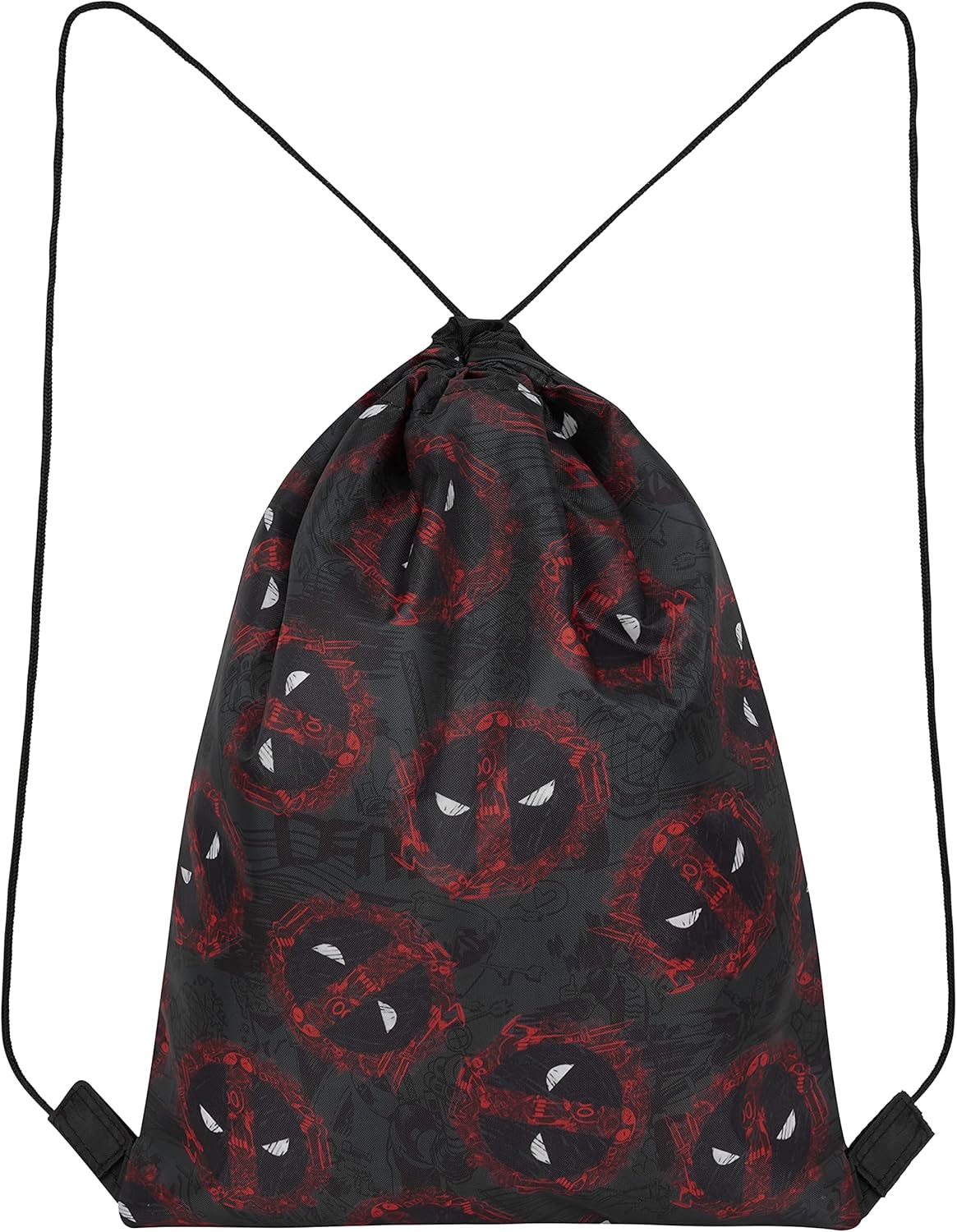 Sac à cordon enfant Marvel Deadpool pour sport et piscine
