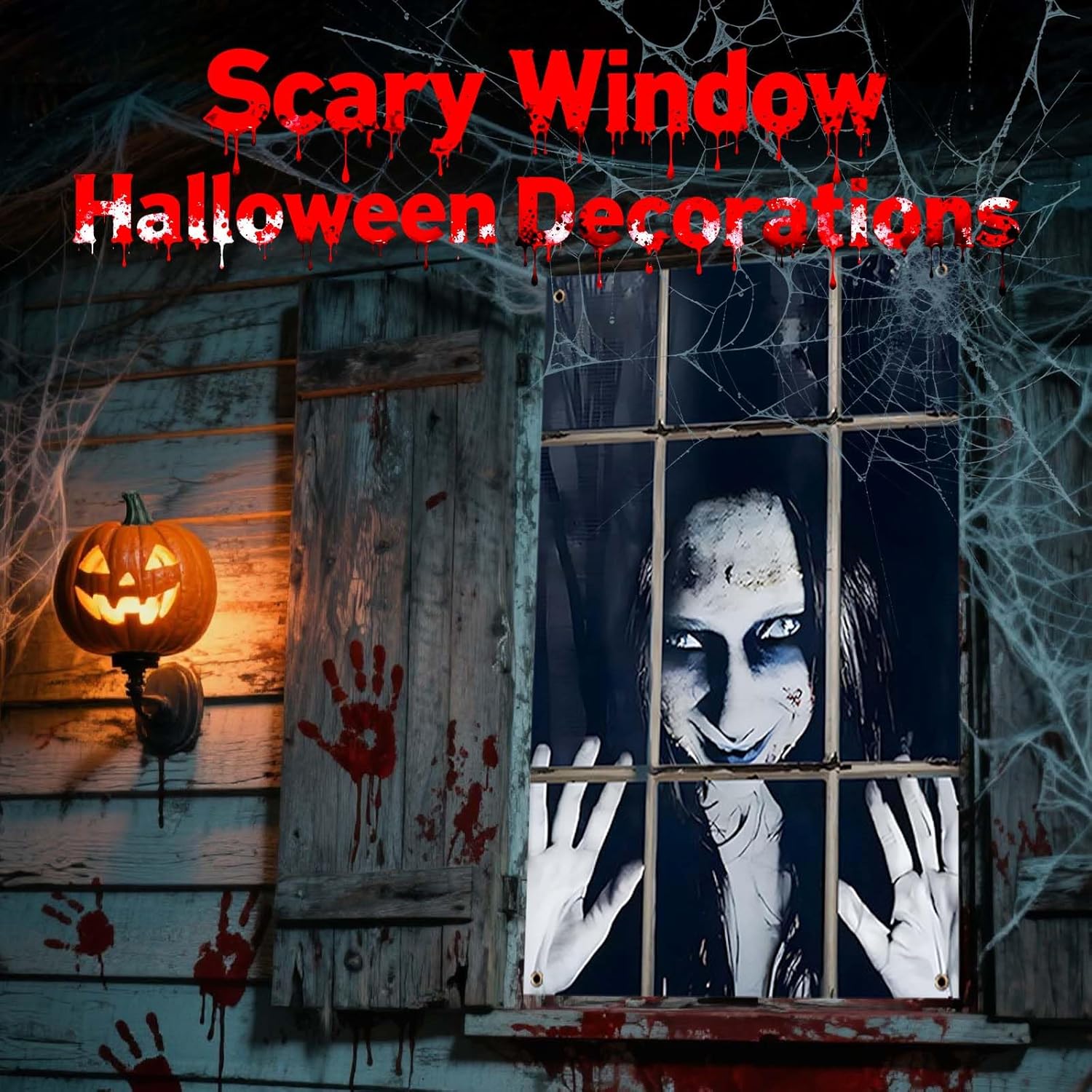 Poster Terrifier pour fenêtre et porte 120 x 80 cm, fantôme terrifiant – Image 7