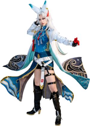 Costume cosplay Feixiao HSR en cuir par OSIAS