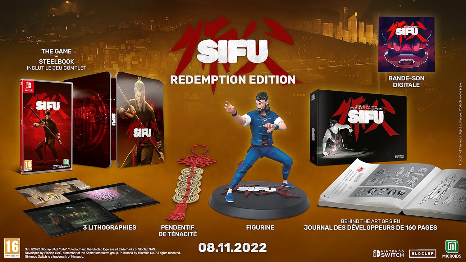 SIFU Redemption Edition sur Switch, combat en une journée – Image 2
