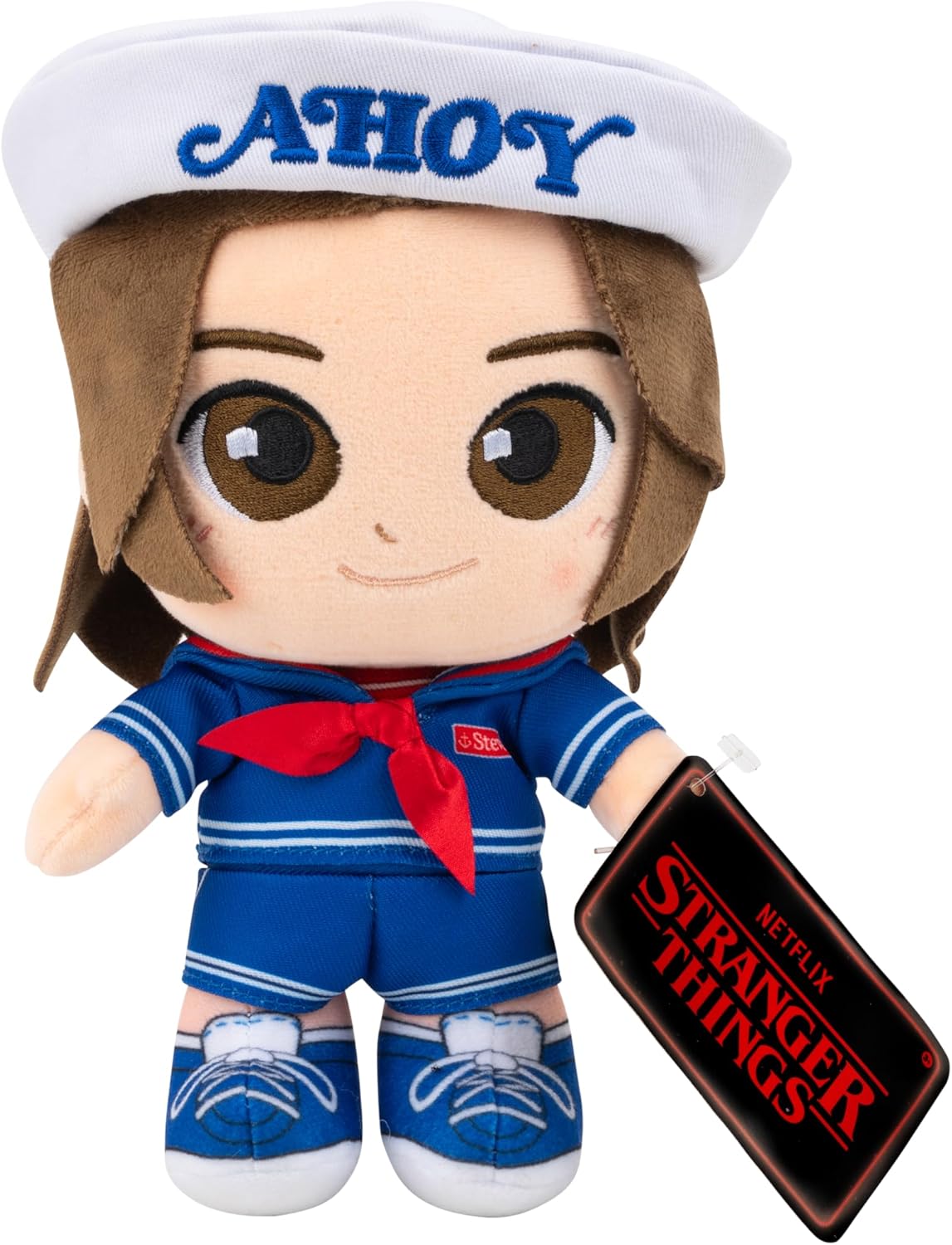 Peluche Steve Harrington Stranger Things 20 cm, saison 3 et broderies spéciales – Image 5