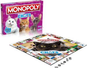 Jeu de société Monopoly Chats en français dès 8 ans, pour 2 à 6 joueurs