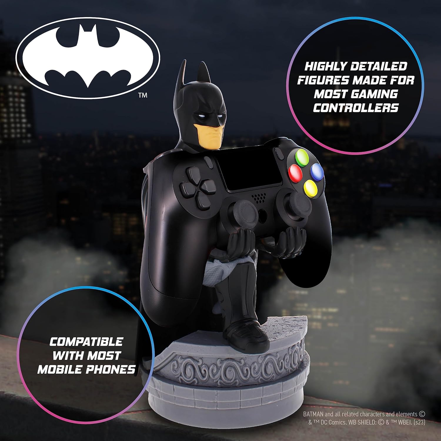 Support Batman Cable Guys pour manette et téléphone – Image 4