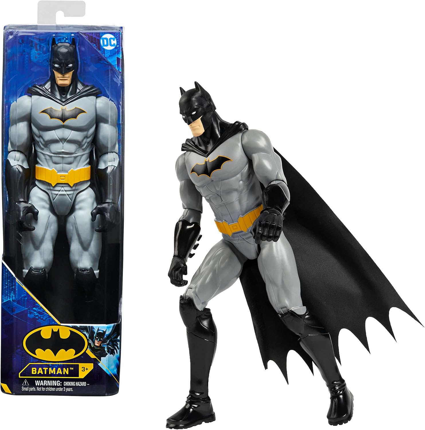 Figurine articulée Batman Renaissance DC en Gris Rebirth