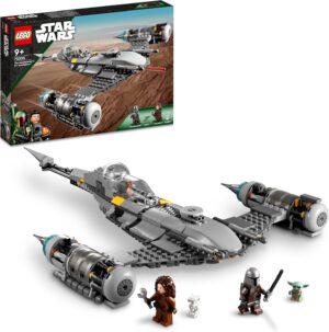 LEGO Star Wars Chasseur N-1 Mandalorien avec Bébé Yoda et droïde