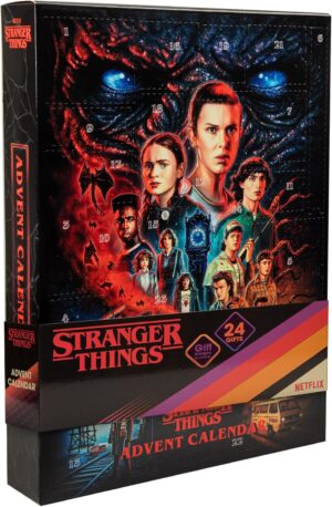 Calendrier de l'Avent Stranger Things 24 fenêtres Cinereplicas