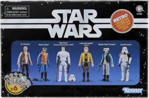 Multipack Star Wars Un Nouvel Espoir - 6 figurines Retro Collection 9,5 cm
