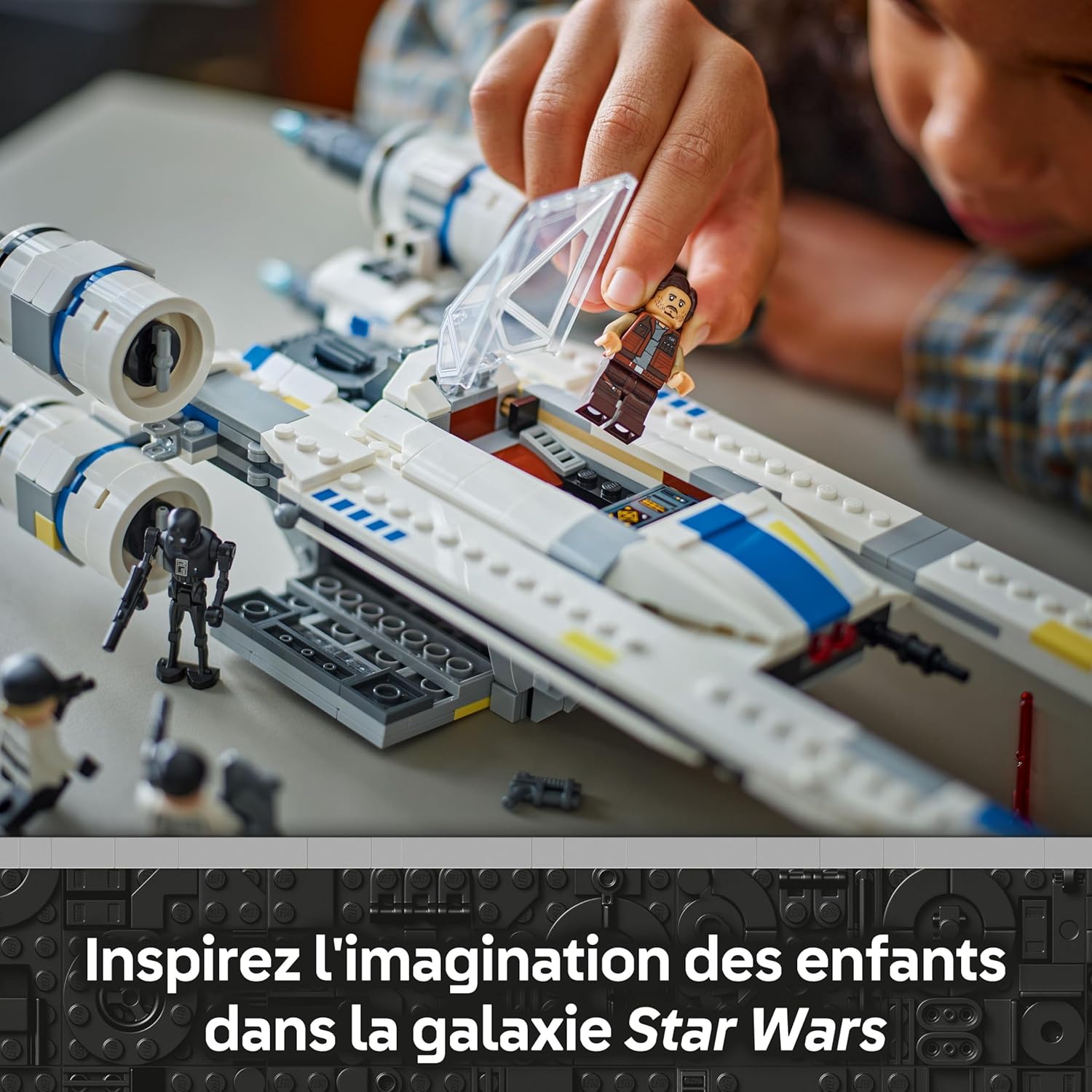 LEGO Star Wars Andor U-Wing de l’Alliance Rebelle avec K-2SO 75399 – Image 7