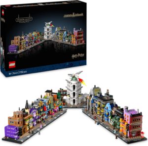 Harry Potter - Chemin de Traverse en briques avec 12 microfigurines, LEGO 76444