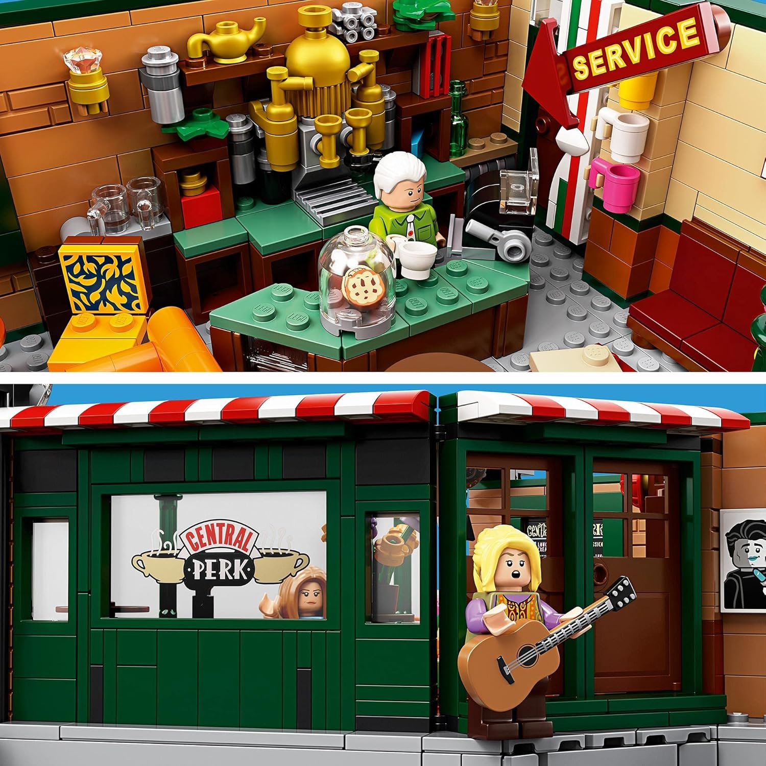 LEGO Ideas Friends Série TV Central Perk, café studio avec 7 figurines – Image 7