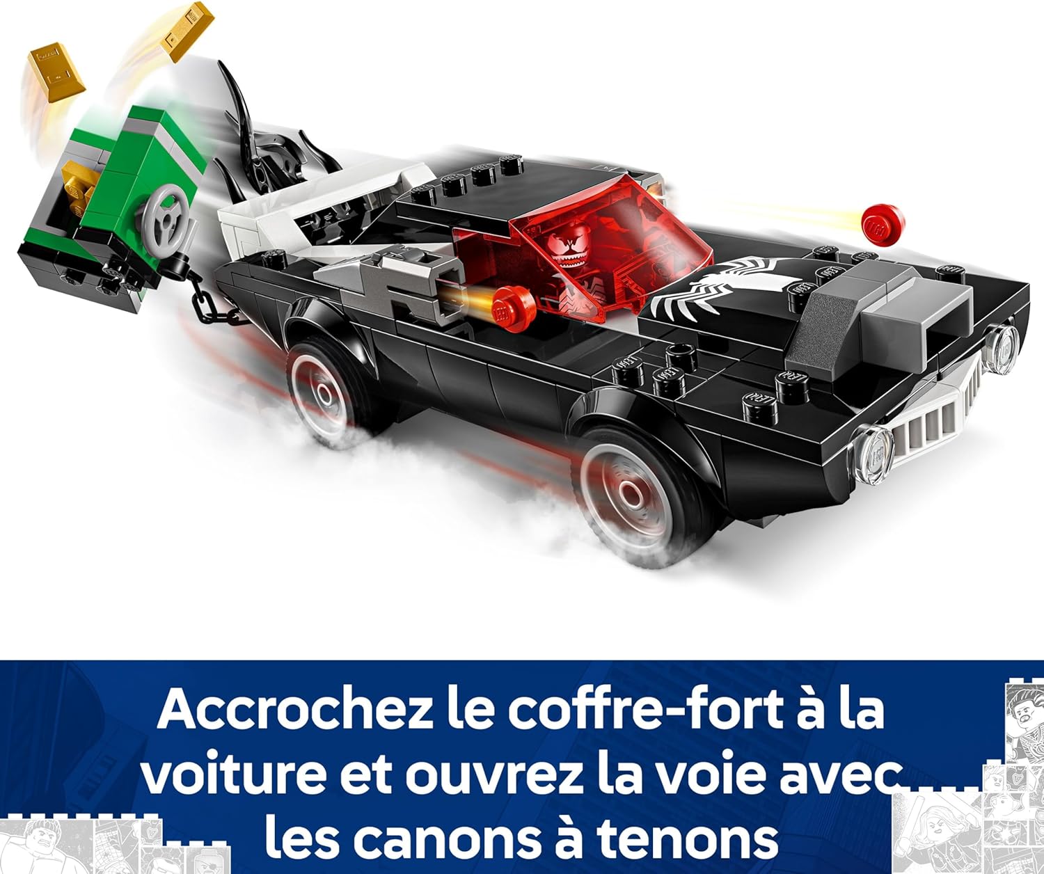 LEGO Marvel Spider-Man et la voiture de Venom avec 3 minifigurines 76309 – Image 4