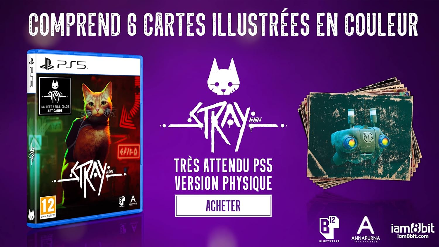 Jeu d'aventure Stray sur PS5 – Image 2