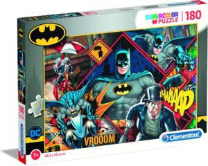 Puzzle Batman Supercolor 180 pièces Clementoni 48.5 x 33.5 cm
