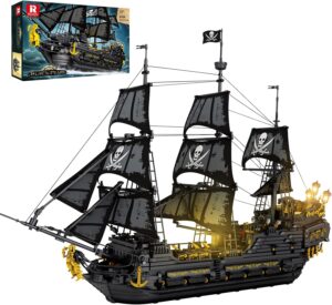 Black Pearl Reobrix 66036 avec LED - Pirates des Caraïbes