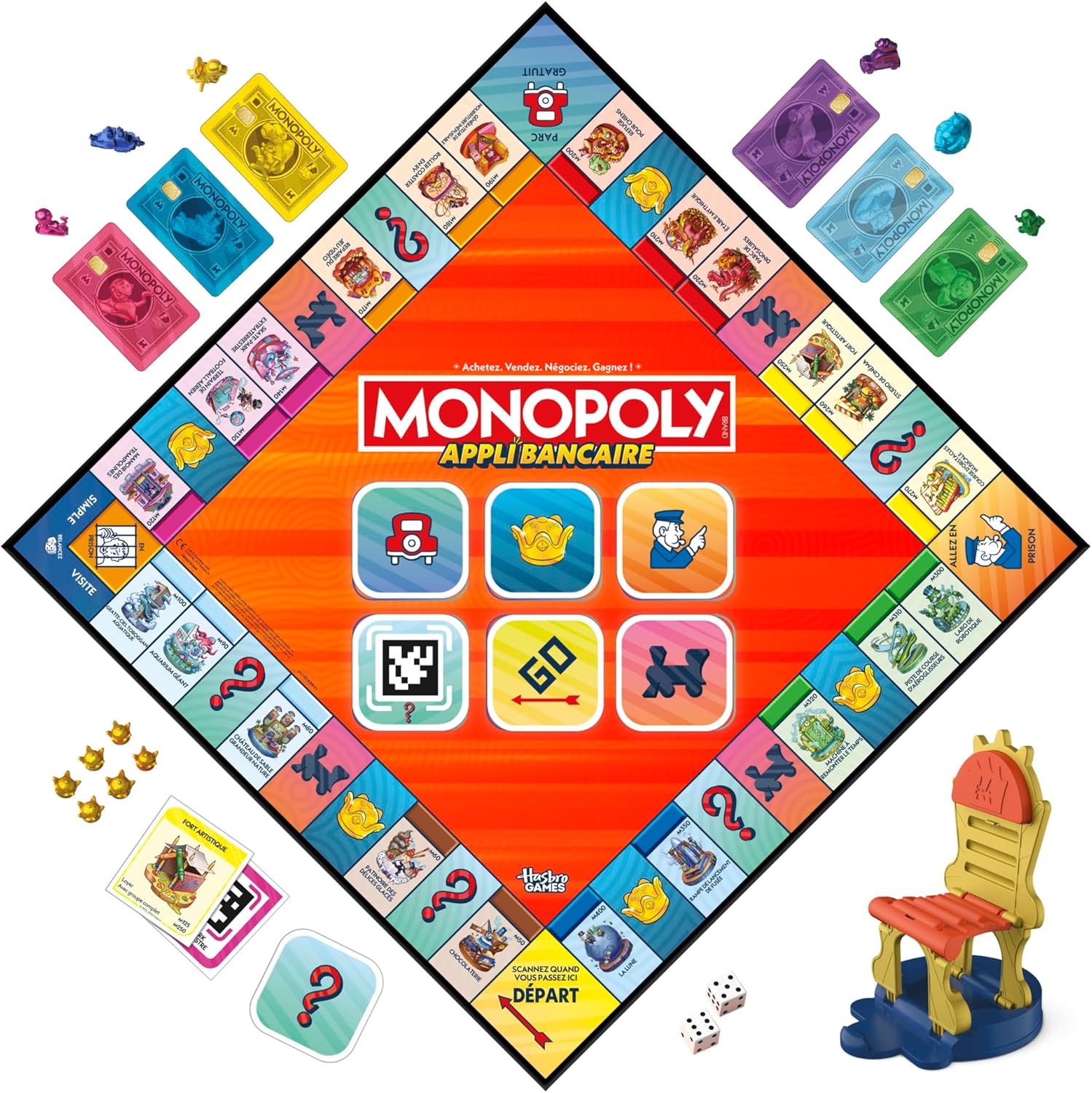 Monopoly Stranger Things version française avec appli bancaire interactive – Image 3