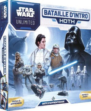Star Wars Unlimited Hoth : bataille d'initiation avec Dark Vador et Leia