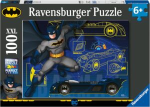 Puzzle Batman et Batmobile 100 pièces XXL dès 6 ans - Ravensburger