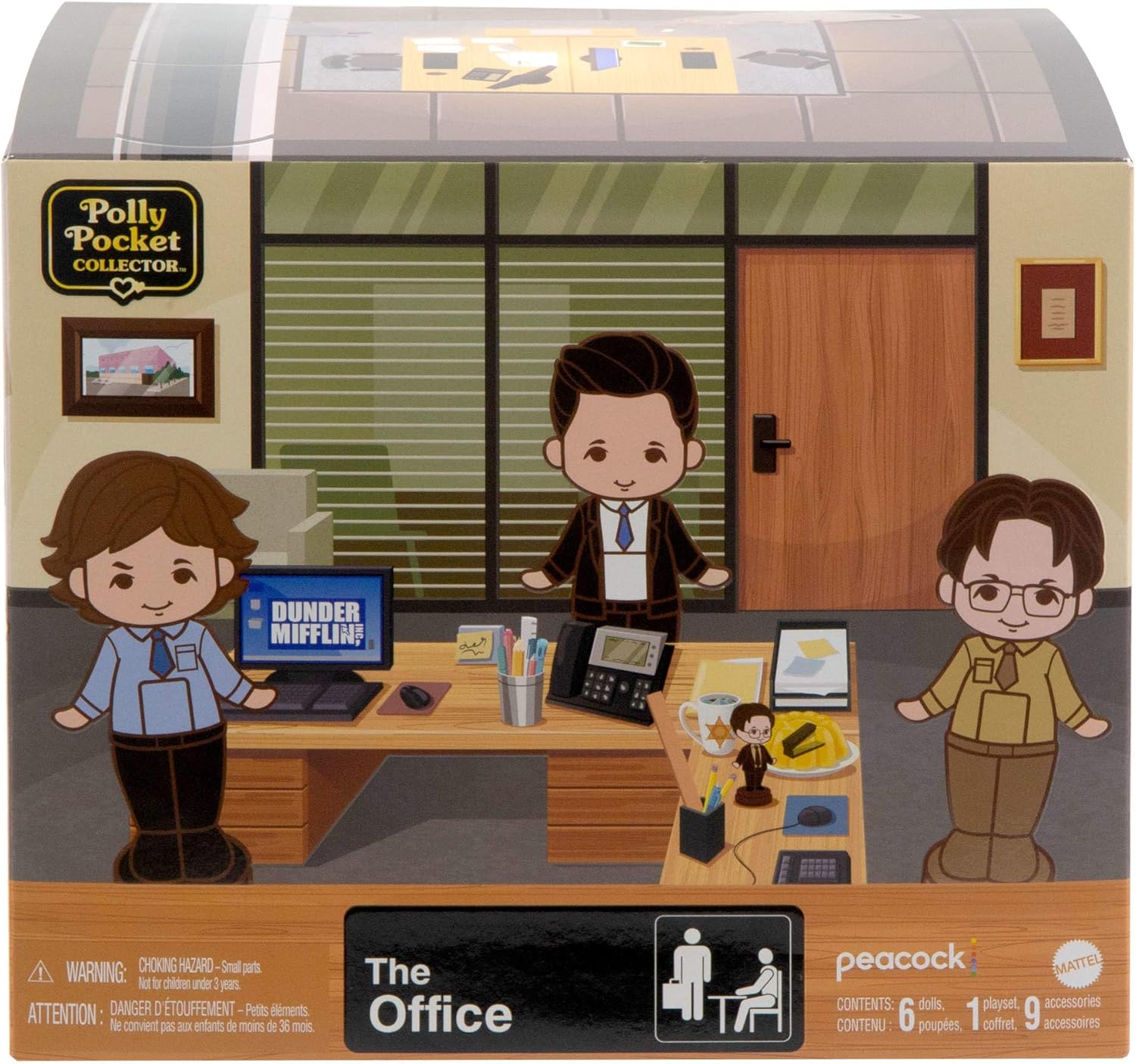 Polly Pocket The Office, coffret mug avec 6 figurines et 9 accessoires – Image 6