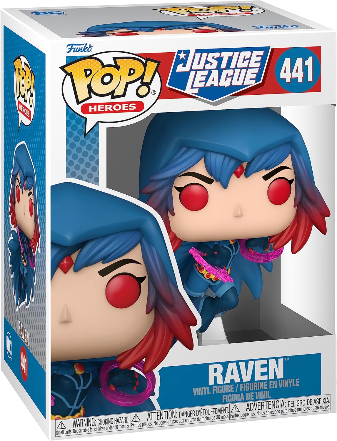 Raven DC Comics Funko Pop! Heroes en vinyle 9.5 cm