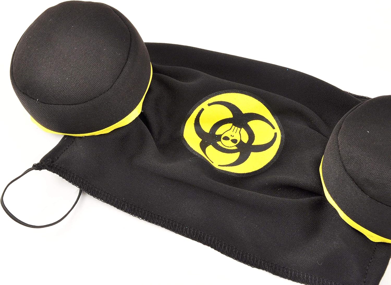 Déguisement combinaison Biohazard Radioactif Ciao avec masque imprimé – Image 5