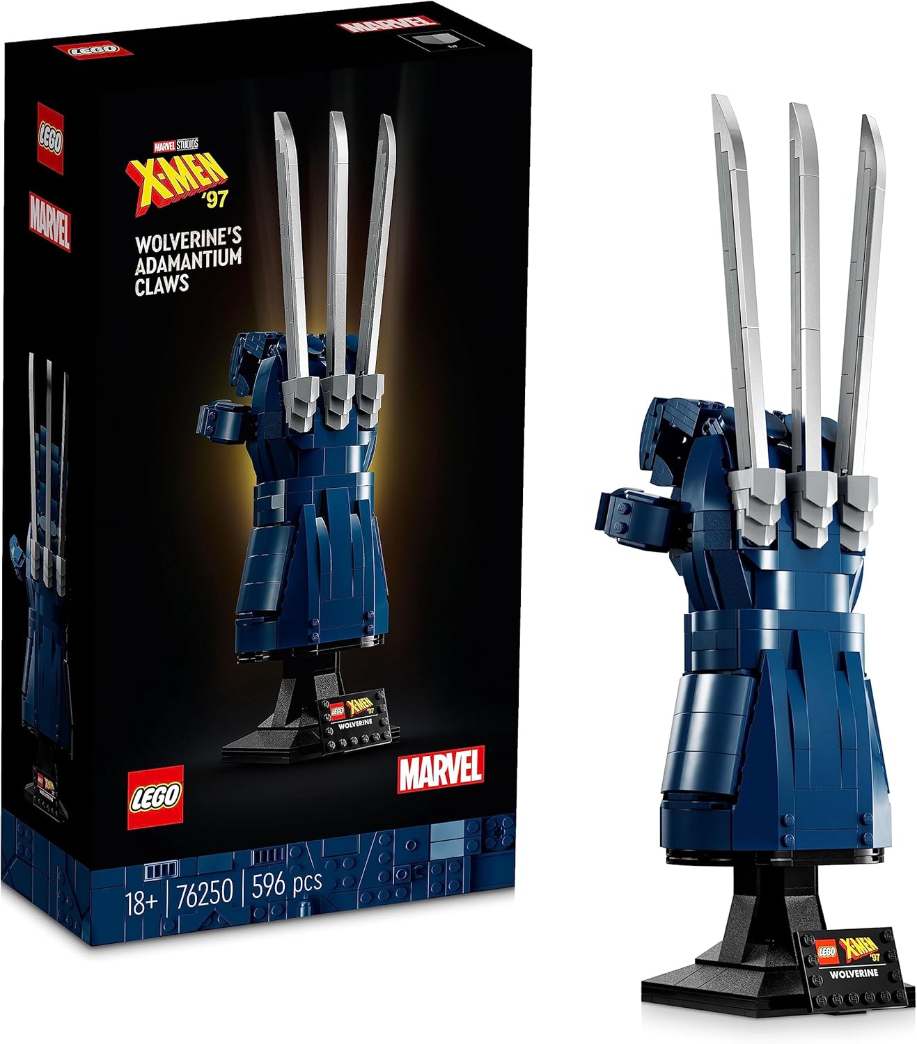 Griffe d'adamantium de Wolverine LEGO® Super Heroes, 596 pièces