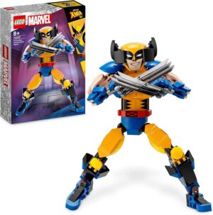 LEGO Marvel Wolverine articulé, figurine à construire 327 pièces