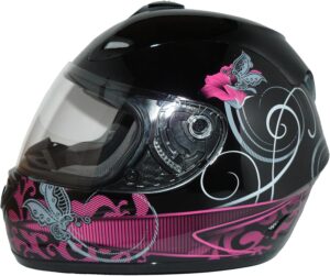 Casque intégral Harley Quinn noir/violet