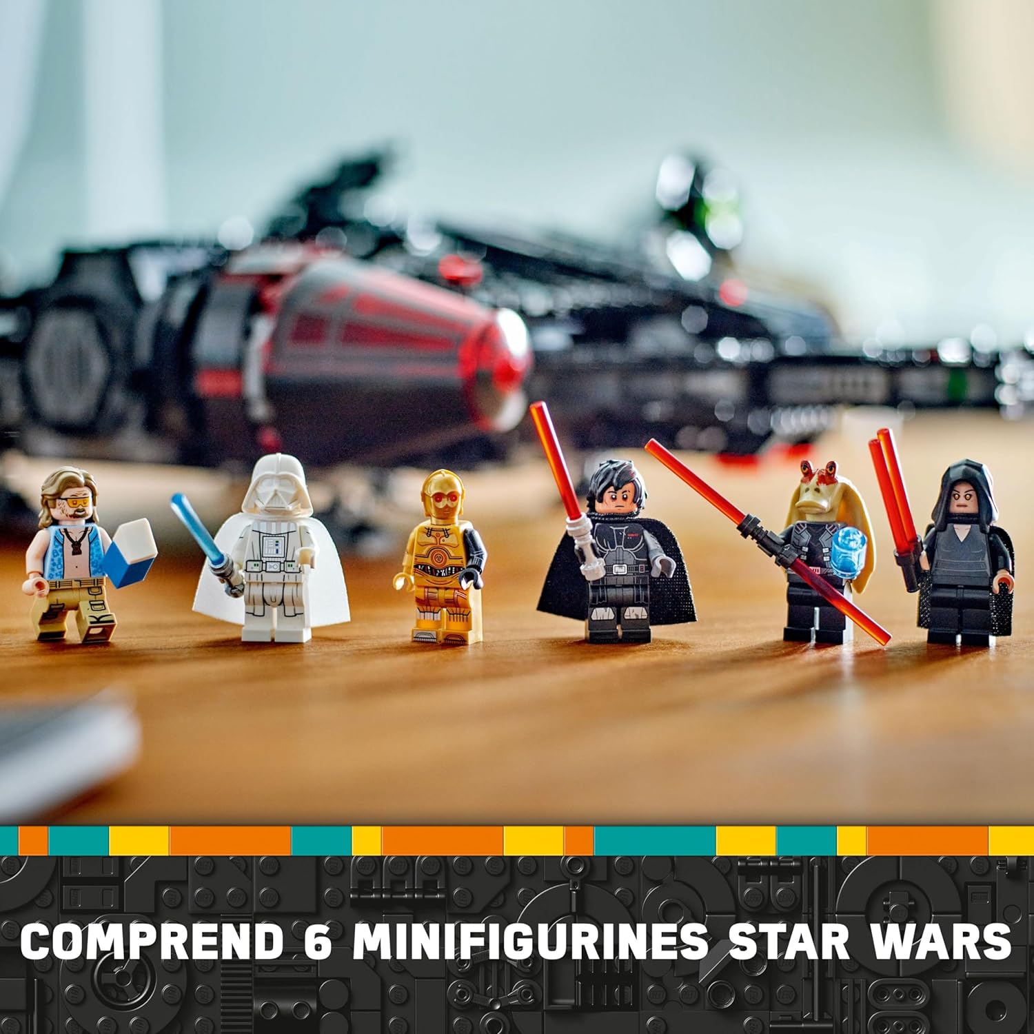 LEGO Star Wars Faucon Noir 75389 avec C-3PO et 6 minifigurines – Image 6