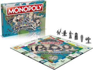 Monopoly Metallica en français, jeu de plateau 2 à 6 joueurs