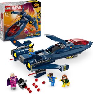 LEGO Marvel X-Jet des X-Men avec Wolverine et 4 figurines 76281